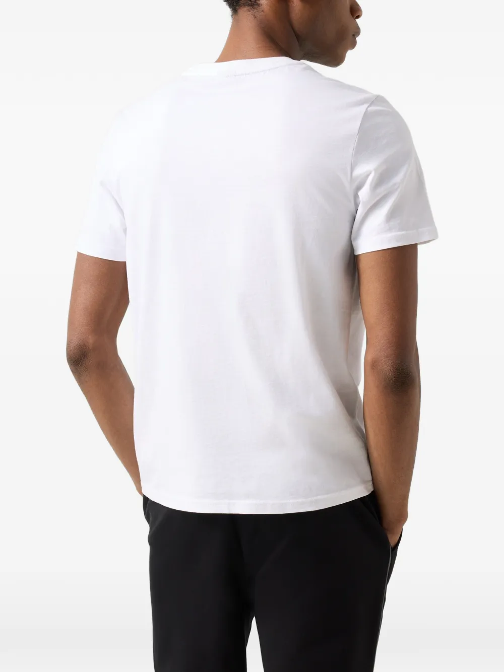 BOGNER FIRE+ICE logo-patch T-shirt Wit