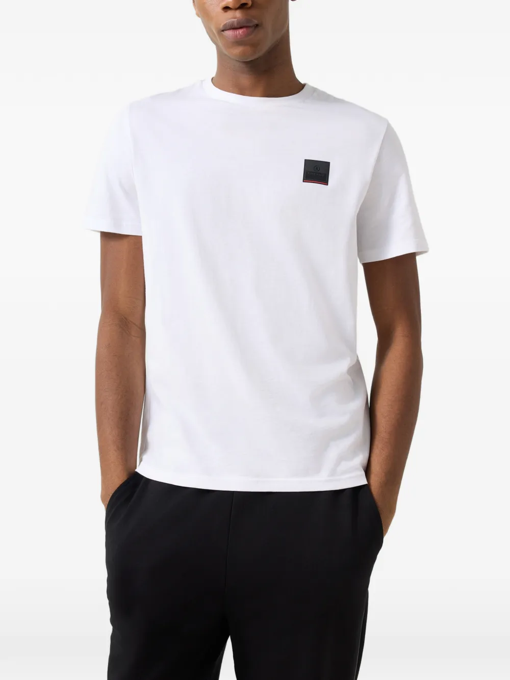 BOGNER FIRE+ICE logo-patch T-shirt Wit
