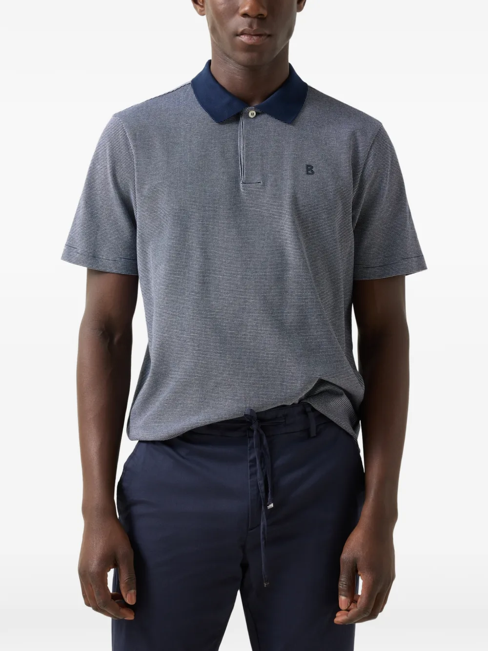 BOGNER Wynn piqué polo shirt Blauw