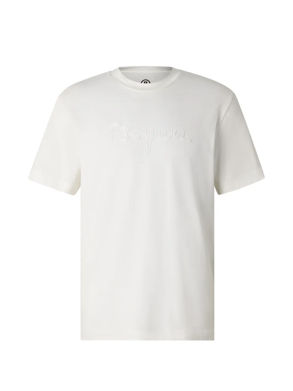BOGNER Lukas logo-embroidered T-shirt Wit