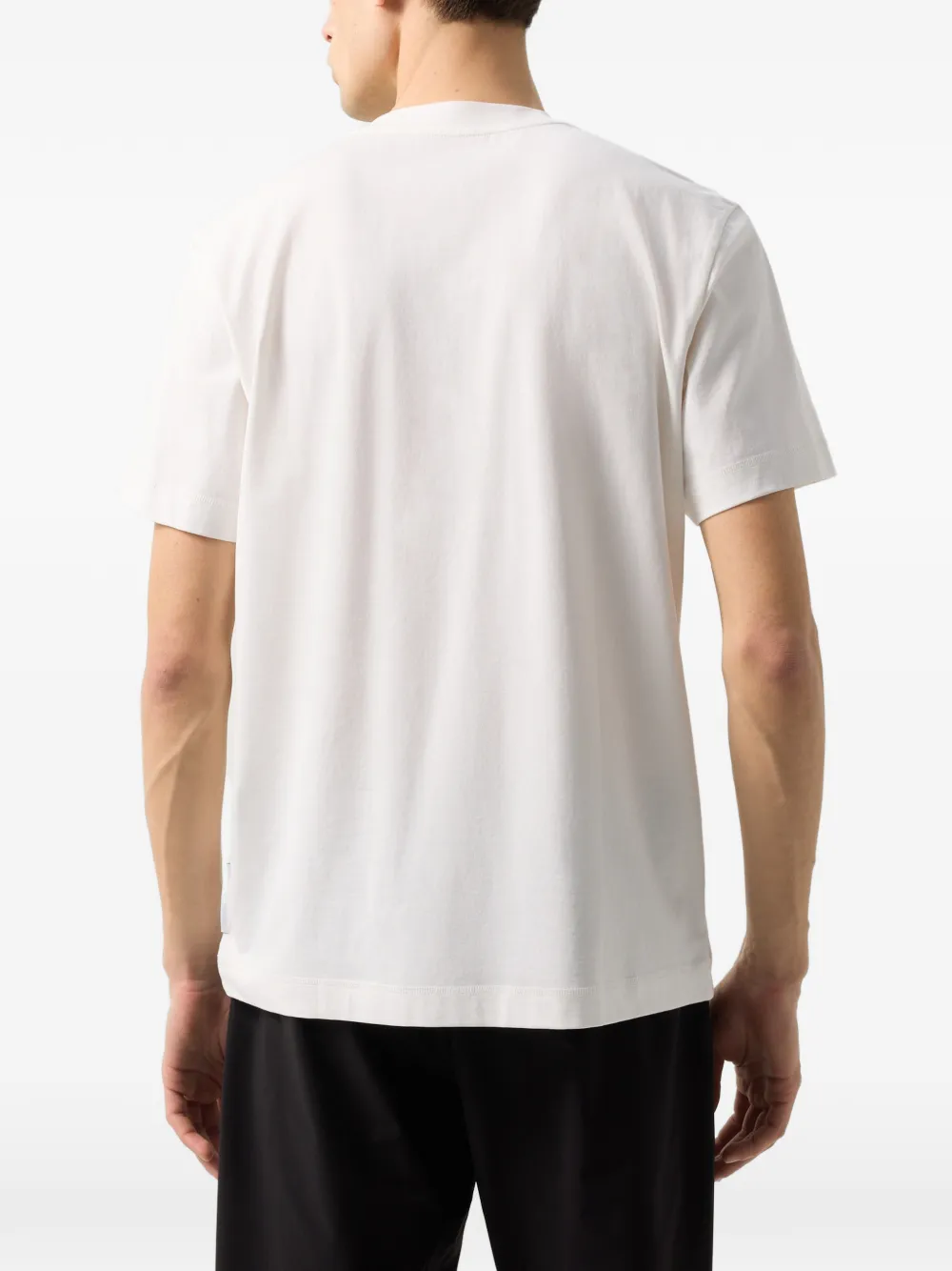 BOGNER Lukas logo-embroidered T-shirt Wit