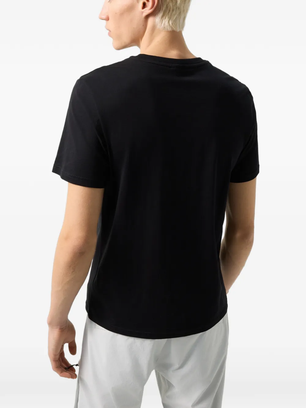 BOGNER FIRE+ICE logo-patch Vito T-shirt Zwart