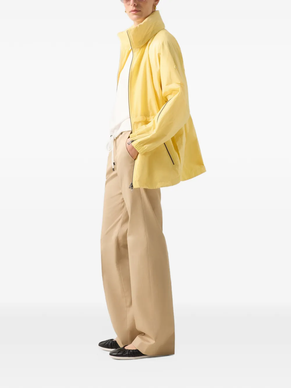 BOGNER Jody flared-leg trousers Beige