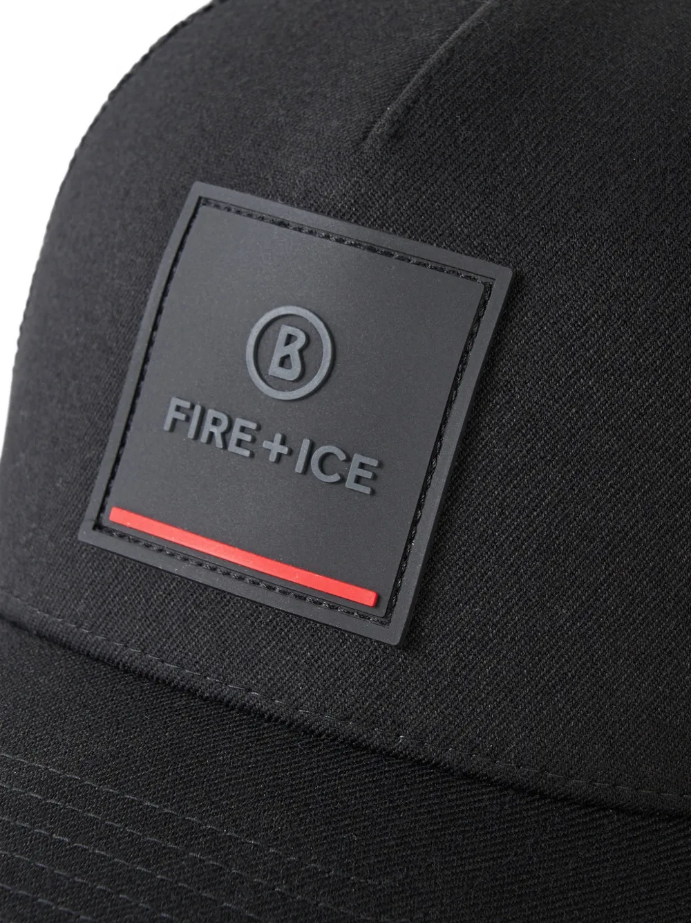 BOGNER FIRE+ICE Moray Flexfit cap Zwart