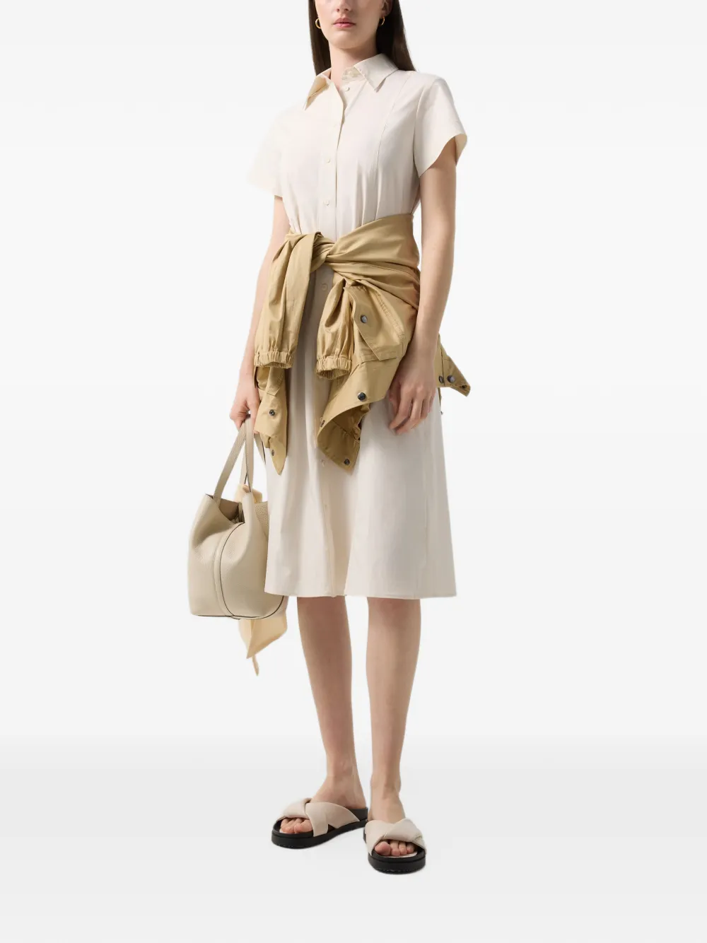 BOGNER Alison midi dress Beige