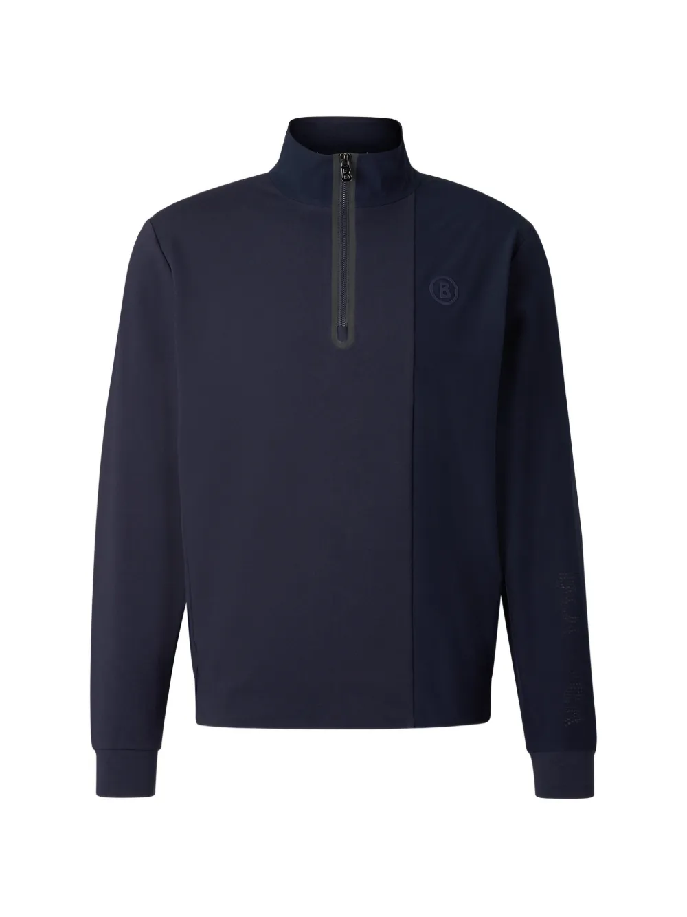 BOGNER Connor zip-up sweater Blauw