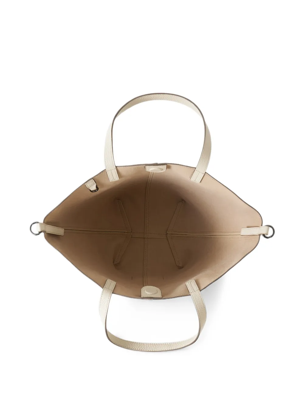 BOGNER Neuwies Keiko grained leather bucket bag Beige