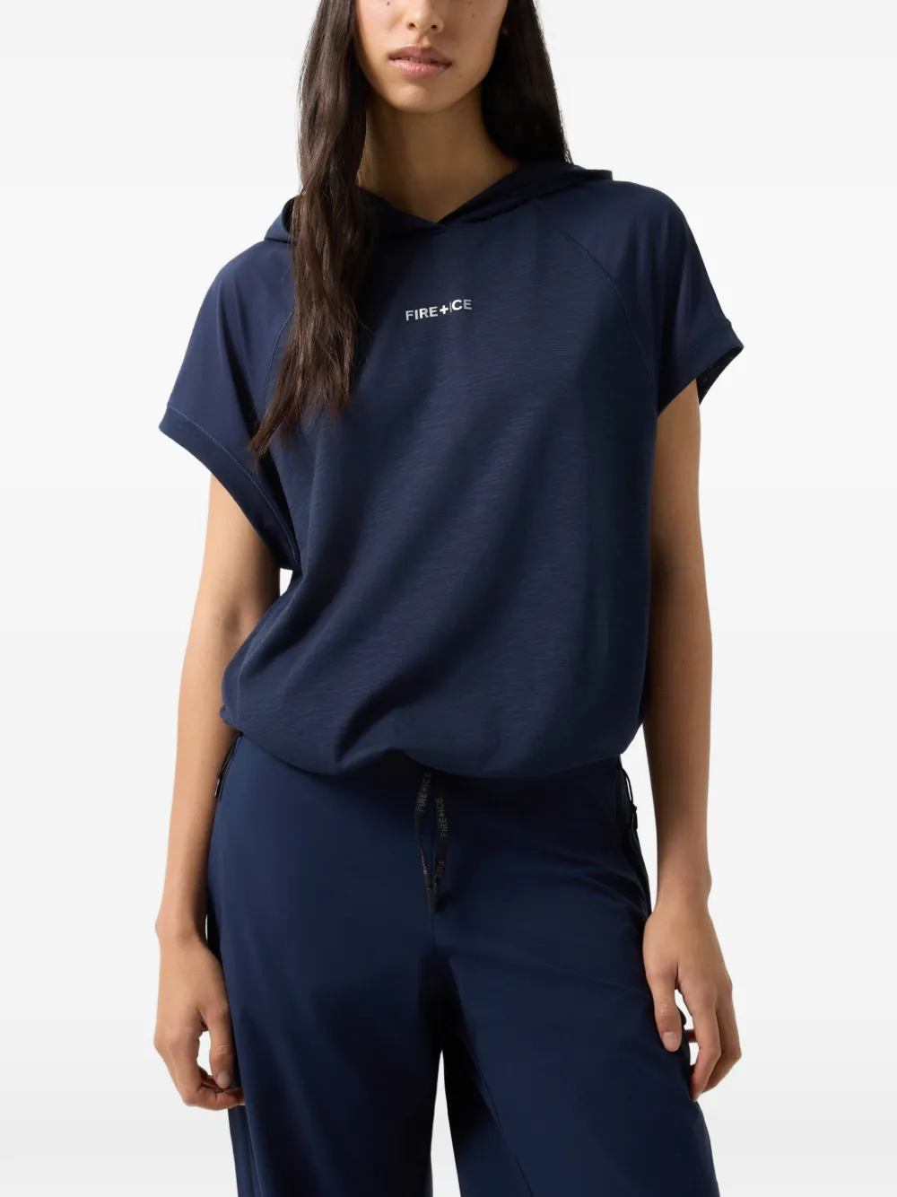 BOGNER FIRE+ICE Damia Hoodie mit Raglanärmeln - Blau