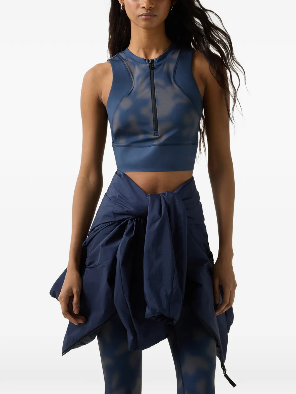 BOGNER FIRE+ICE Celeste cropped tank top - Blau