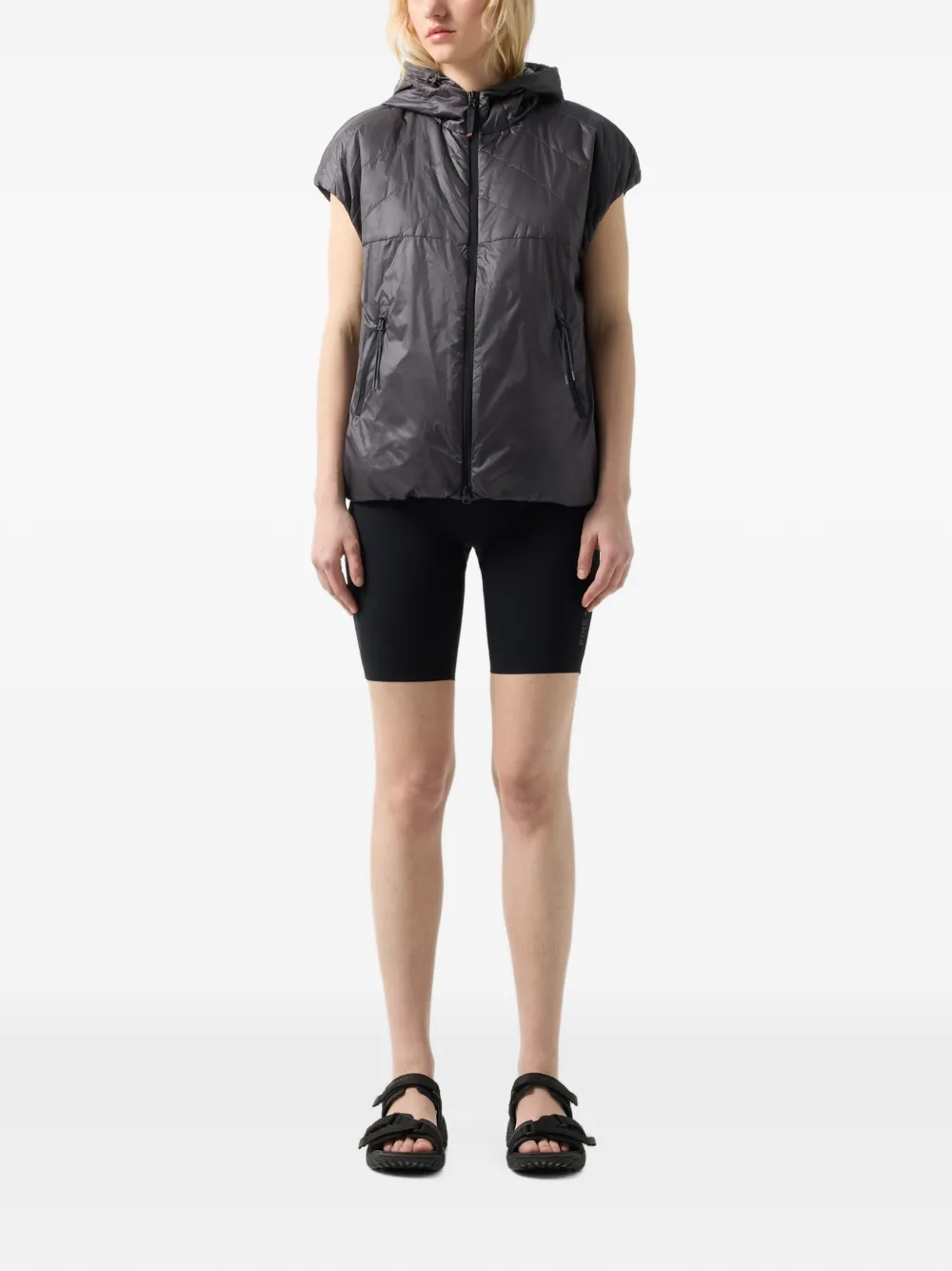 BOGNER FIRE+ICE Fenny quilted gilet Grijs