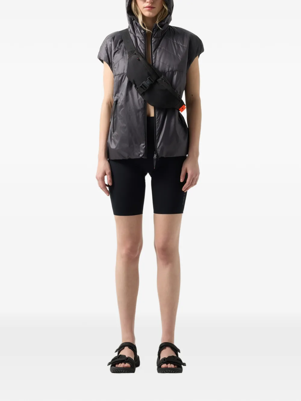 BOGNER FIRE+ICE Fenny quilted gilet Grijs