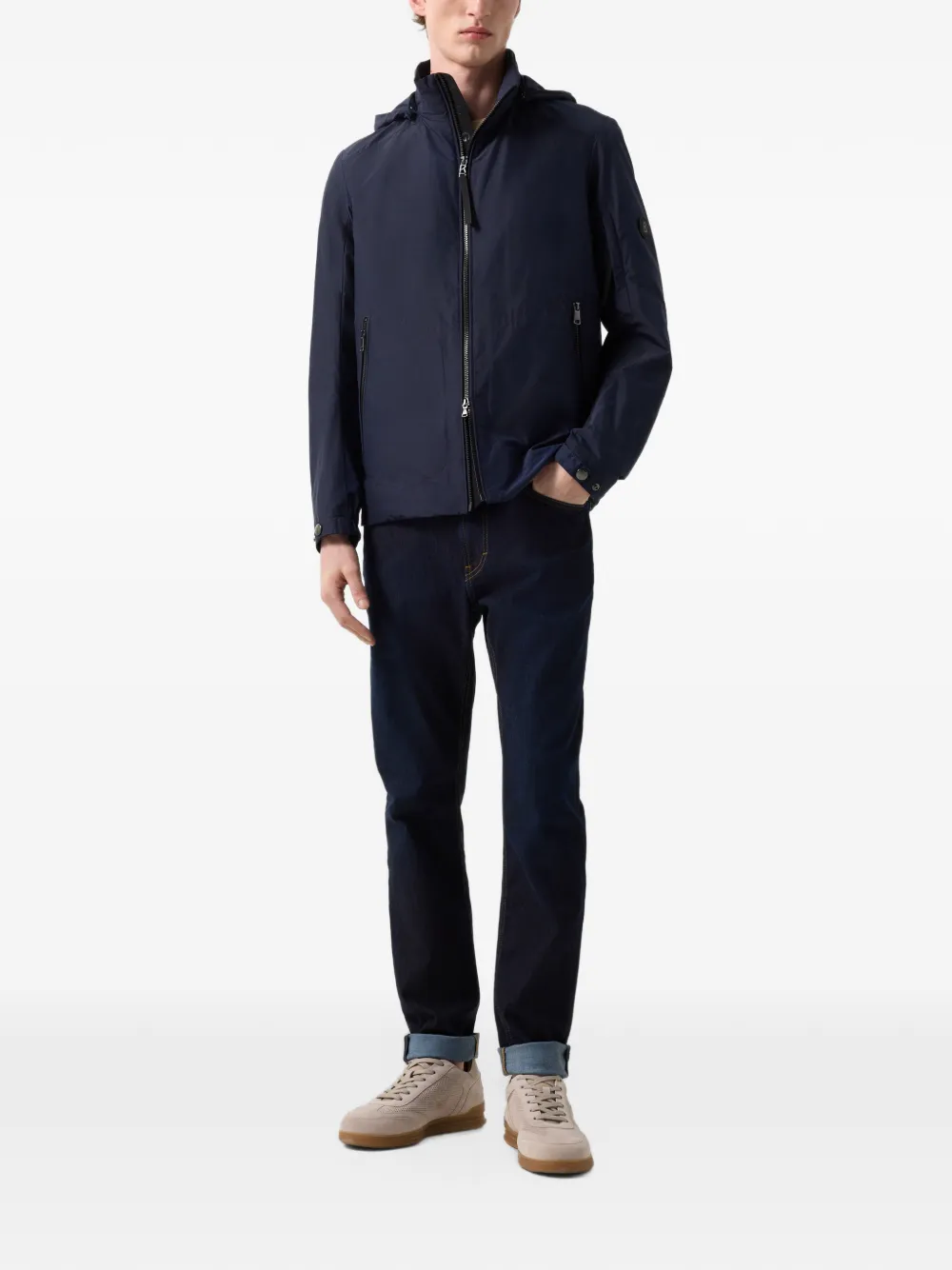BOGNER Jacob hooded blouson jacket Blauw