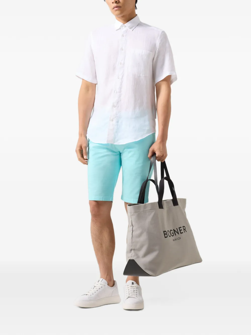 BOGNER Lykos short-sleeve shirt Wit