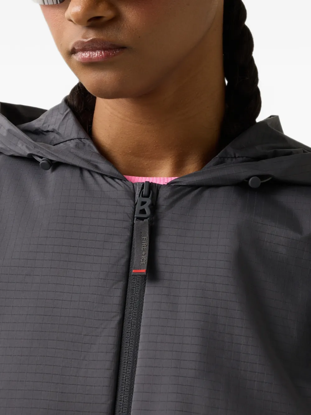 BOGNER FIRE+ICE Yadira ripstop-texture performance jacket Grijs