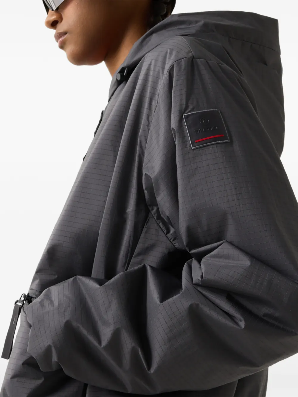 BOGNER FIRE+ICE Yadira ripstop-texture performance jacket Grijs