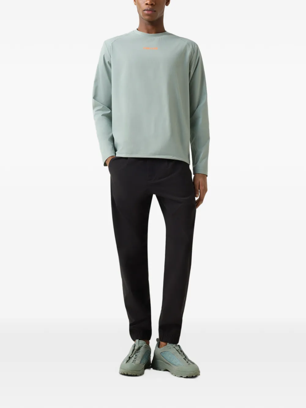 BOGNER FIRE+ICE logo-print performance top Groen