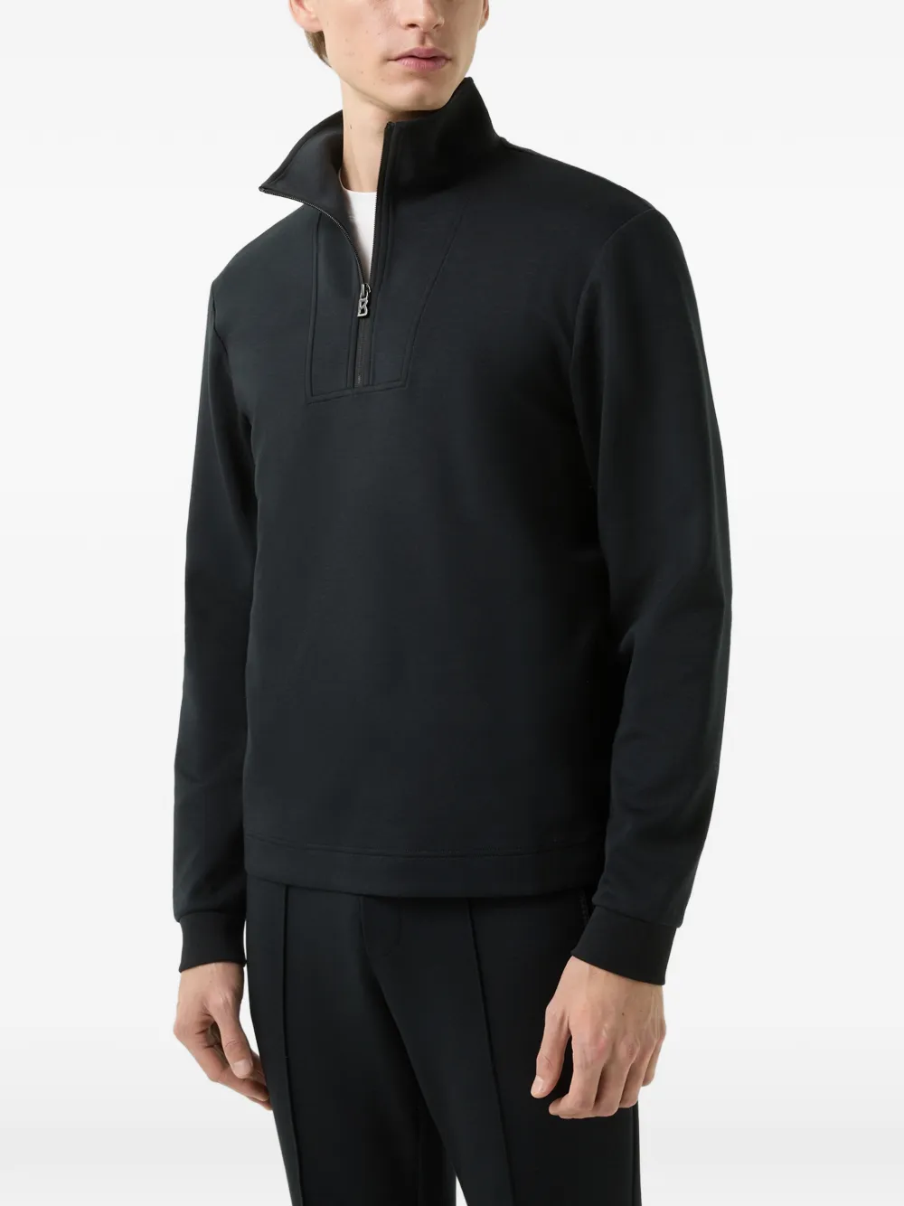 BOGNER Raven quarter-zip sweater Zwart