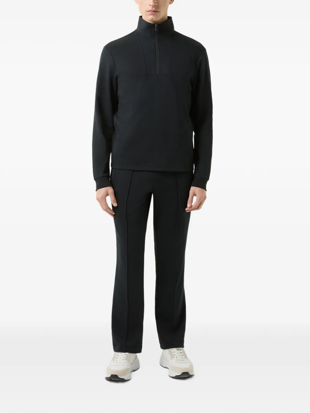 BOGNER Raven quarter-zip sweater Zwart
