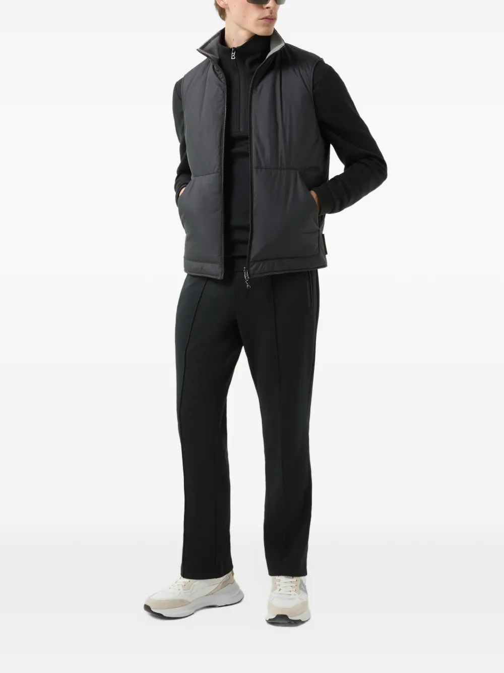 BOGNER Raven quarter-zip sweater Zwart