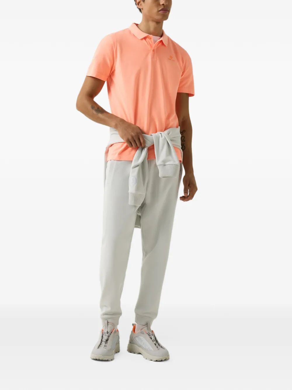 BOGNER FIRE+ICE Ramon piqué polo shirt Oranje