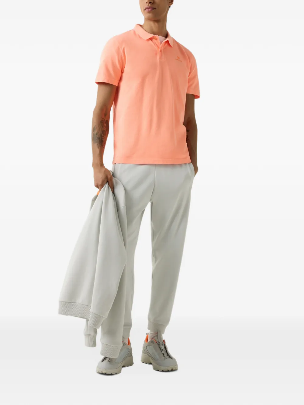 BOGNER FIRE+ICE Ramon piqué polo shirt Oranje