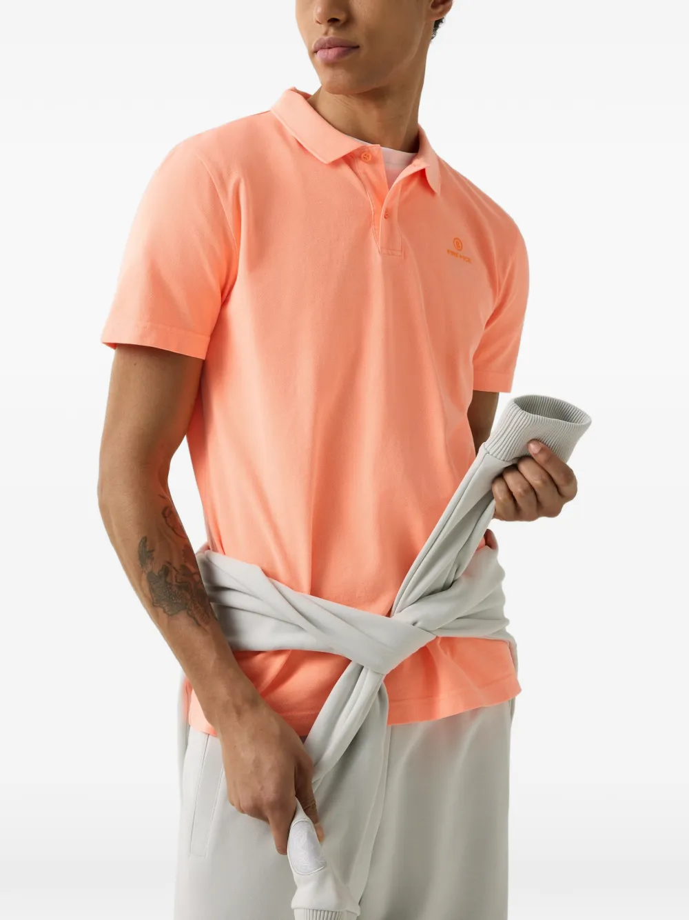 BOGNER FIRE+ICE Ramon piqué polo shirt Oranje