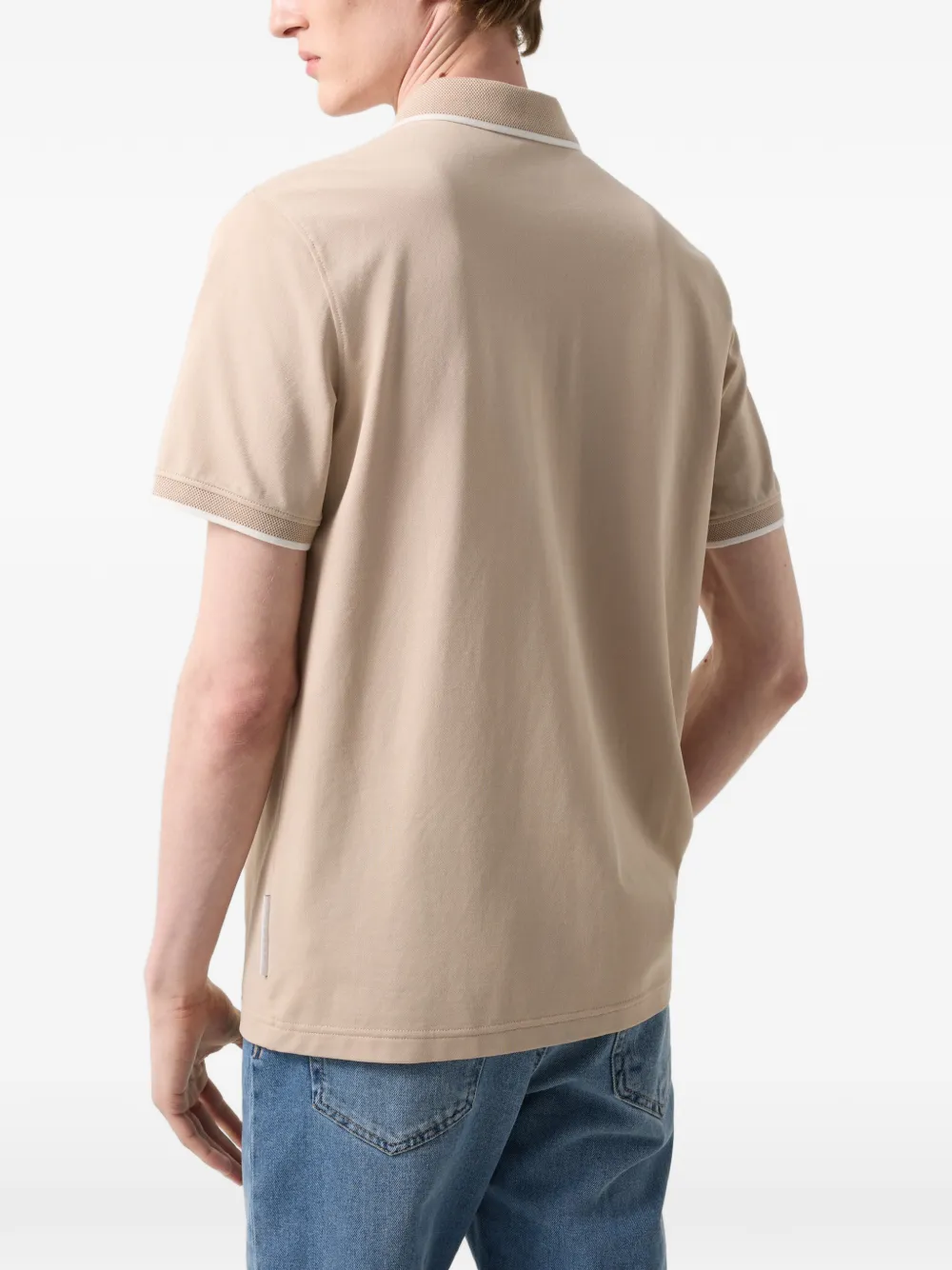 BOGNER Timo piqué polo shirt Beige