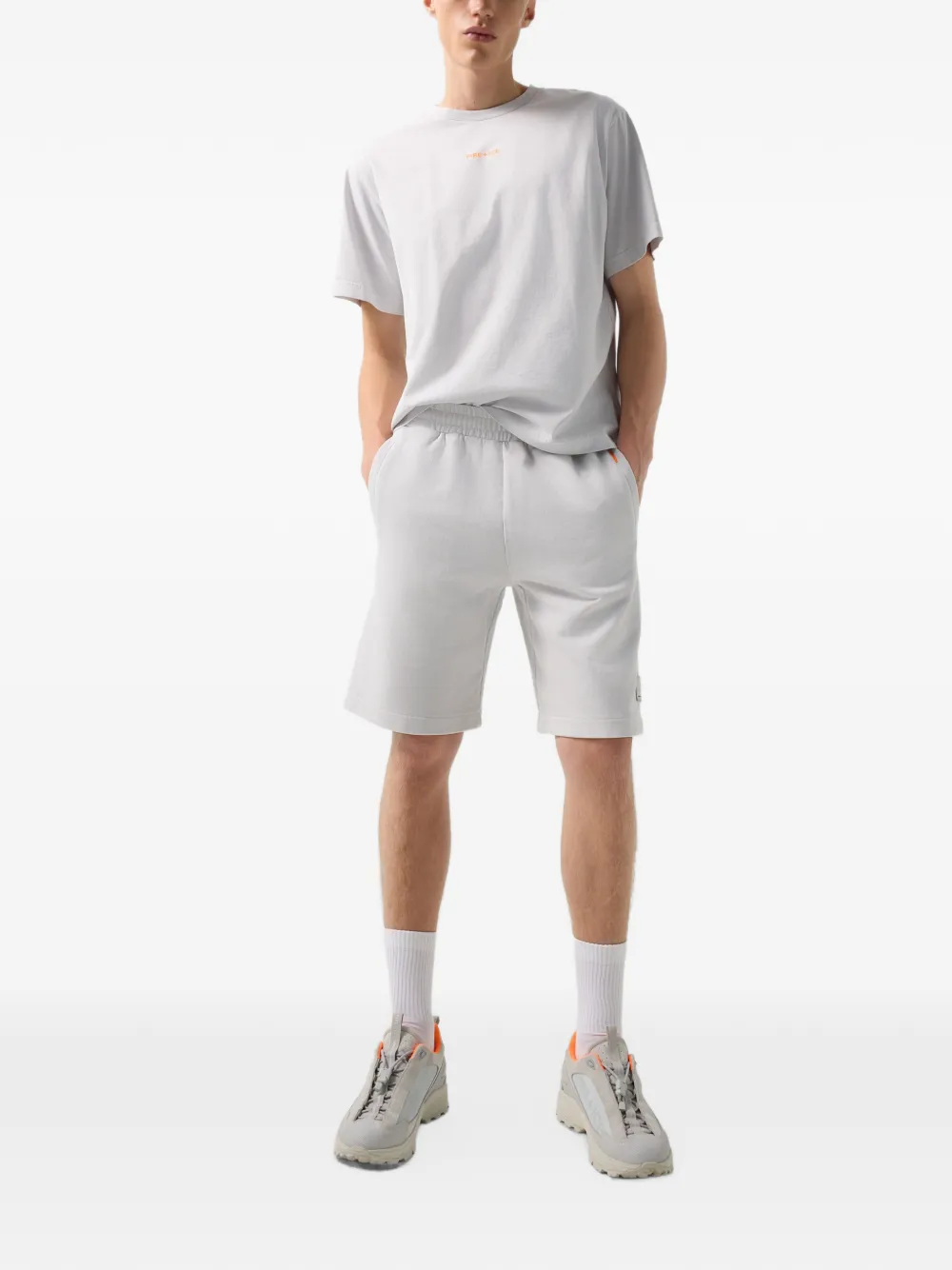 BOGNER FIRE+ICE logo-print jersey T-shirt Grijs