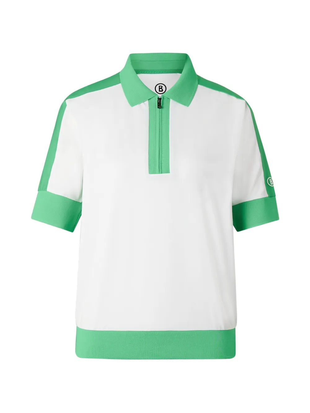 BOGNER Arabell panelled polo shirt Wit