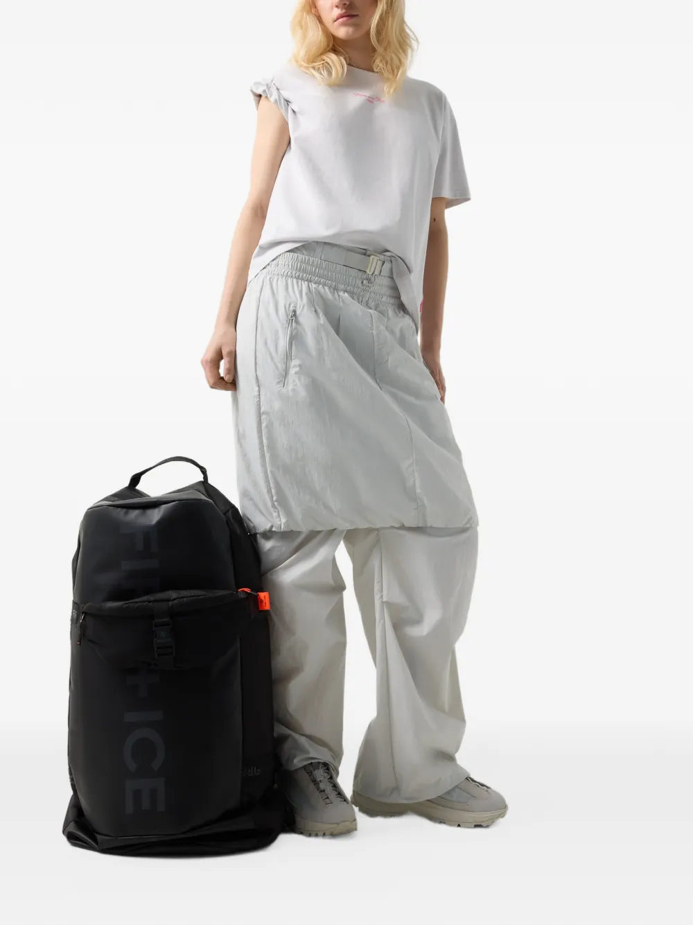 BOGNER FIRE+ICE Cara logo-print T-shirt Grijs