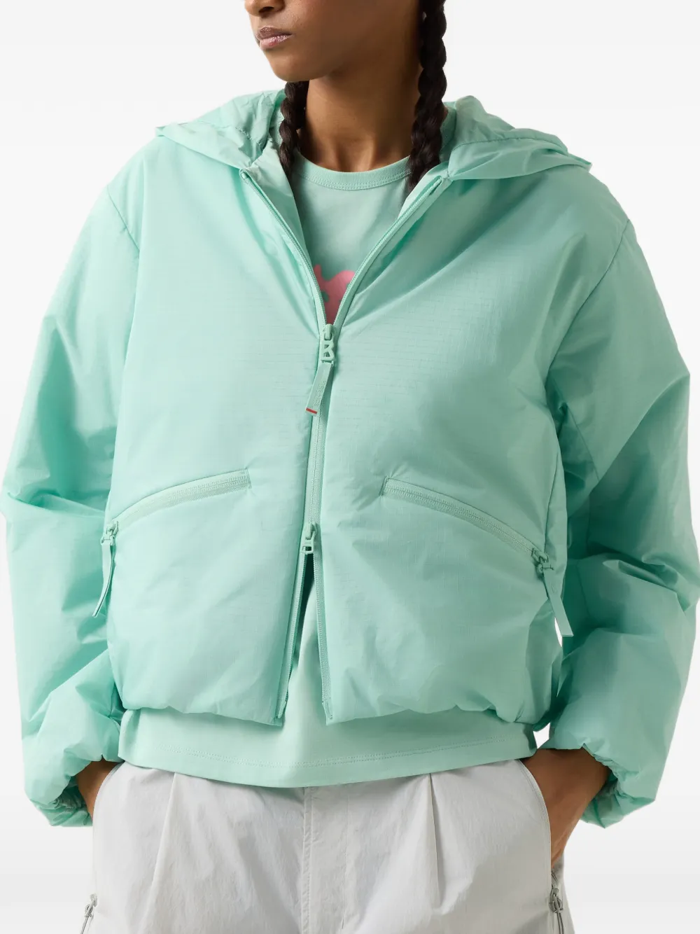 BOGNER FIRE+ICE Yadira hooded jacket Groen