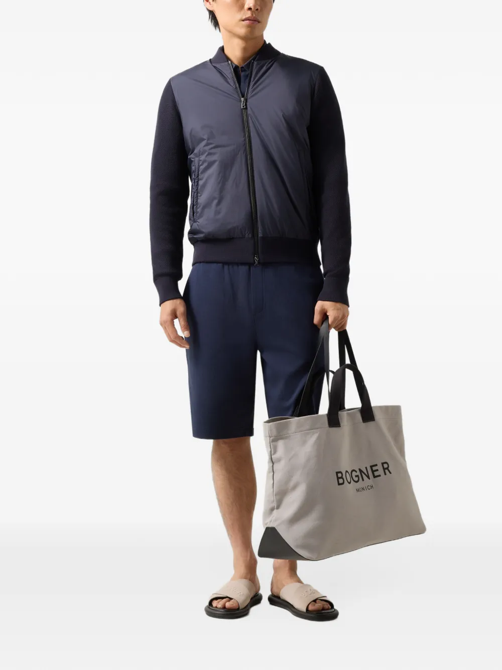 BOGNER Zisco hybrid jacket Blauw