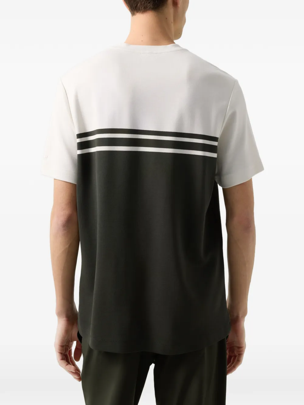 BOGNER Pete colour-block T-shirt Wit