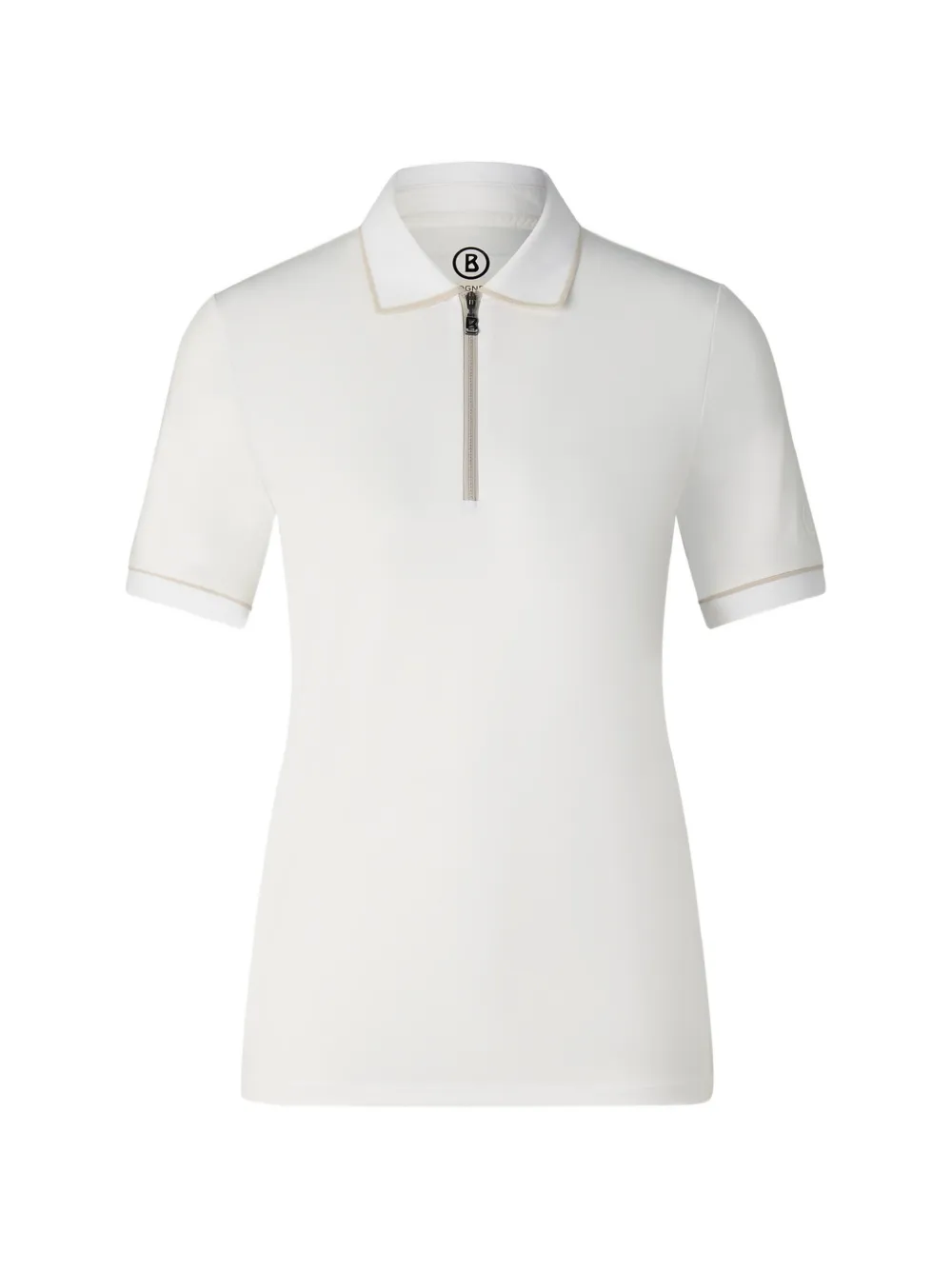 BOGNER Caren Poloshirt mit Reißverschluss - Weiß