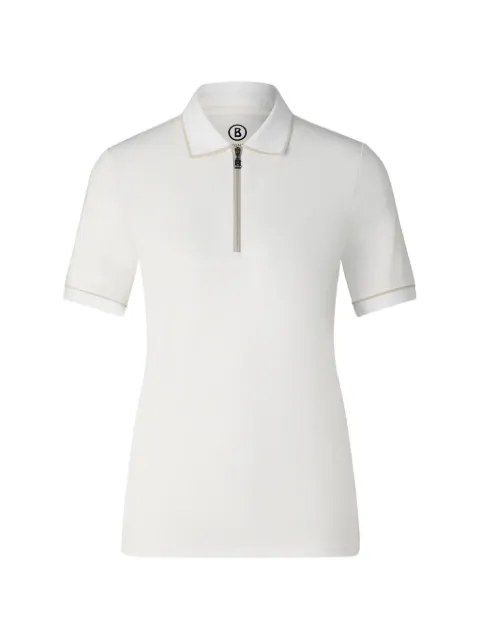 BOGNER Caren zip-fastening polo shirt