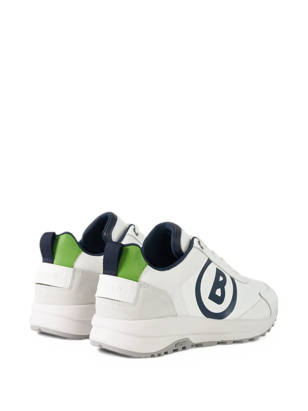 BOGNER Sport Golf logo-print leather sneakers Wit