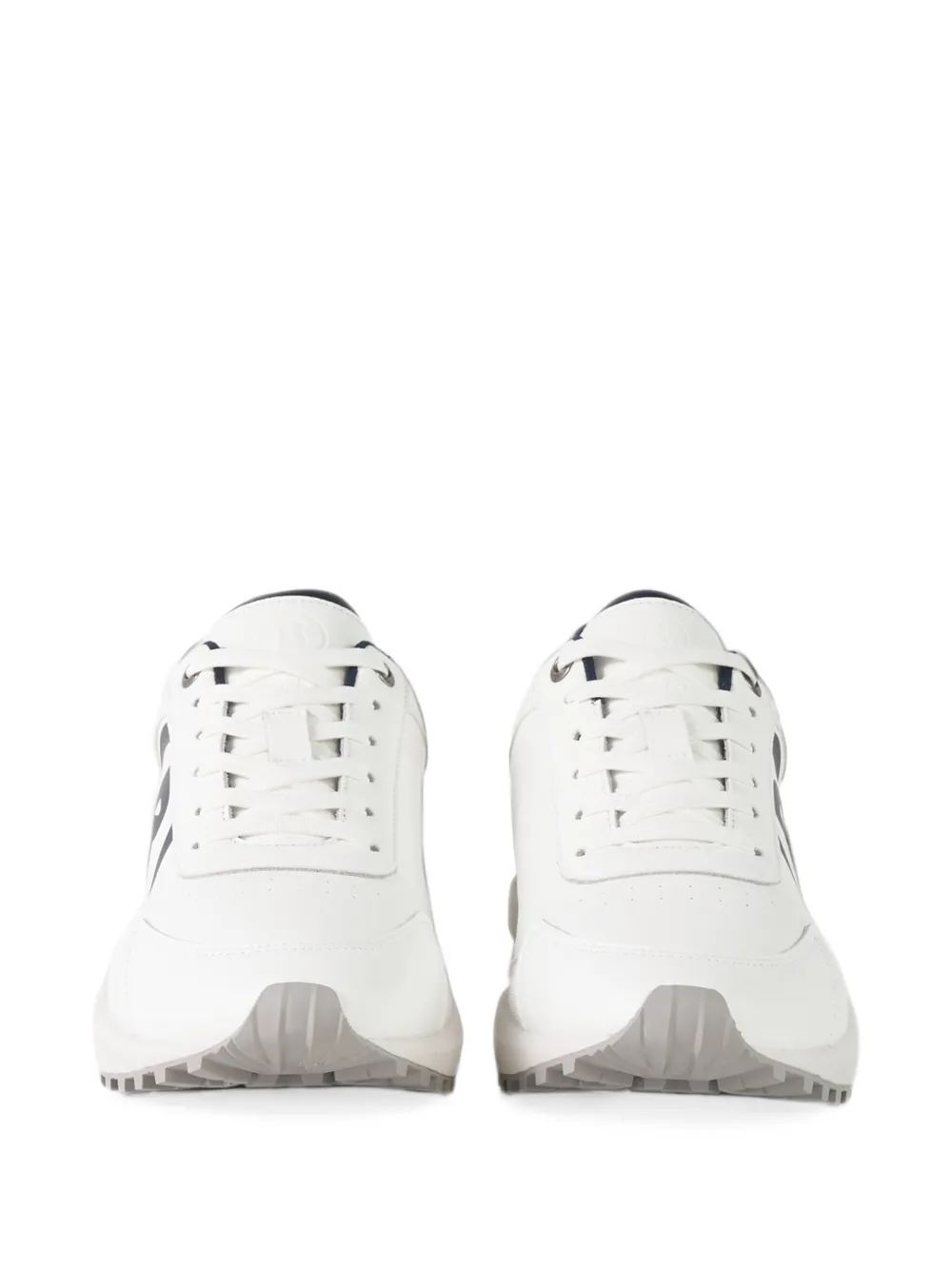 BOGNER Sport Golf logo-print leather sneakers Wit