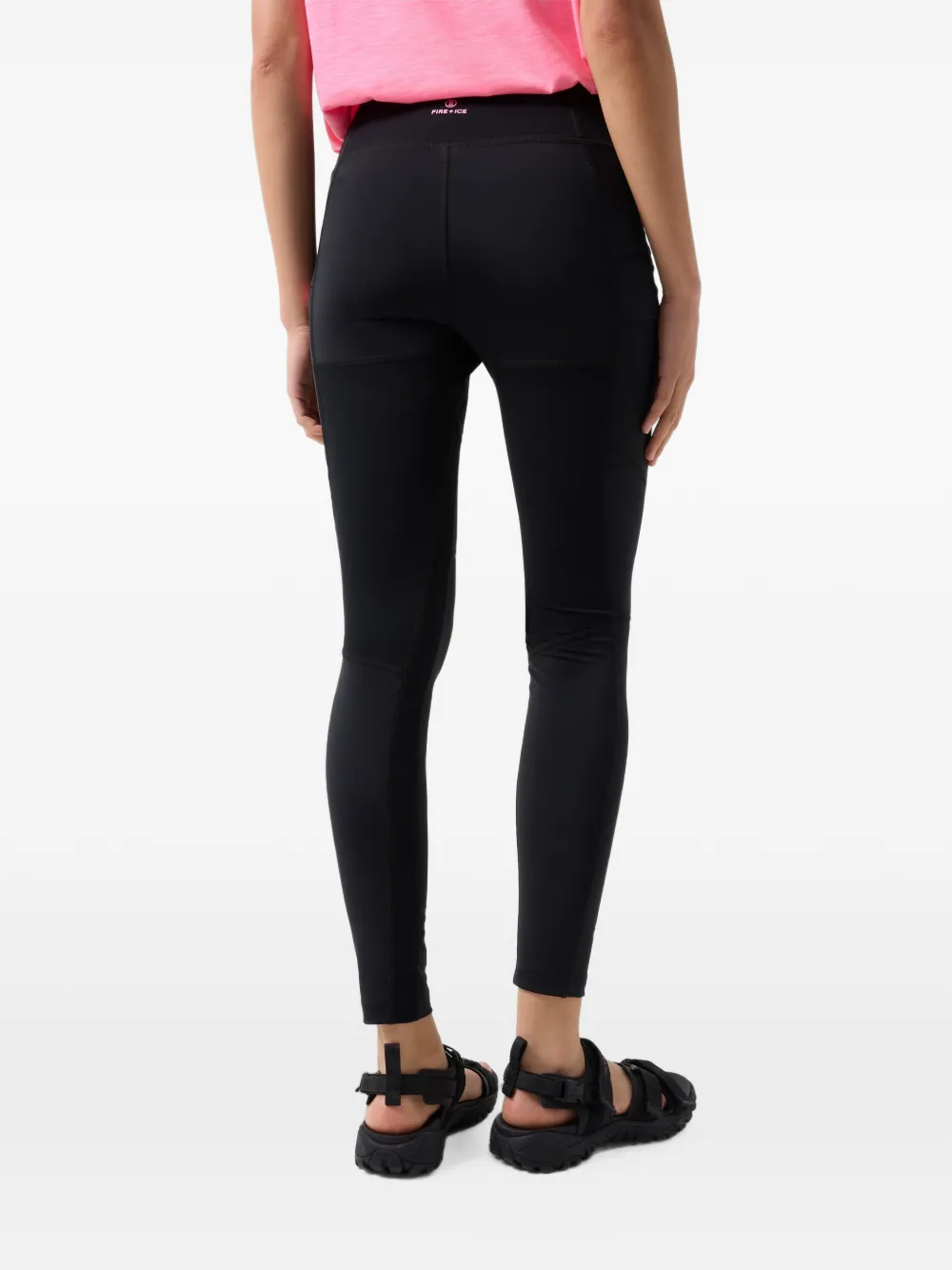 BOGNER FIRE+ICE Candra logo-print leggings Zwart