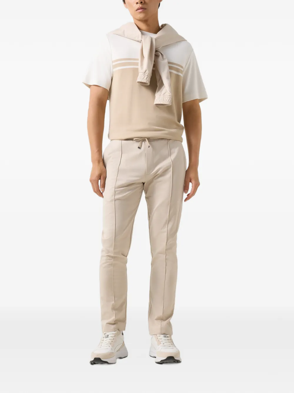 BOGNER Rocky drawstring track pants Beige