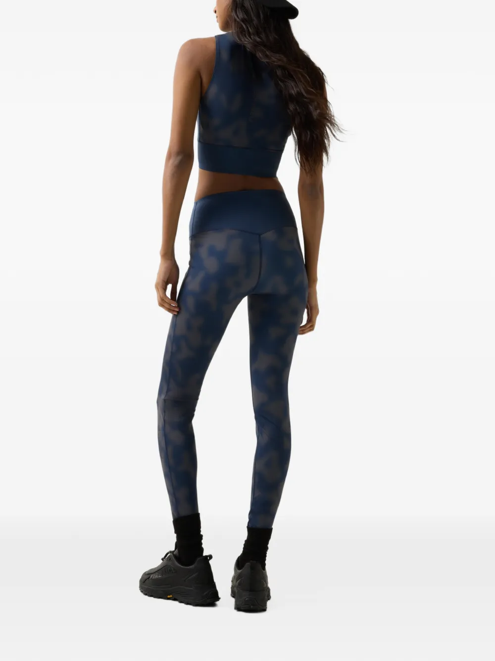 BOGNER FIRE+ICE x Ester Ledecka Cherien legging met dierenprint Blauw