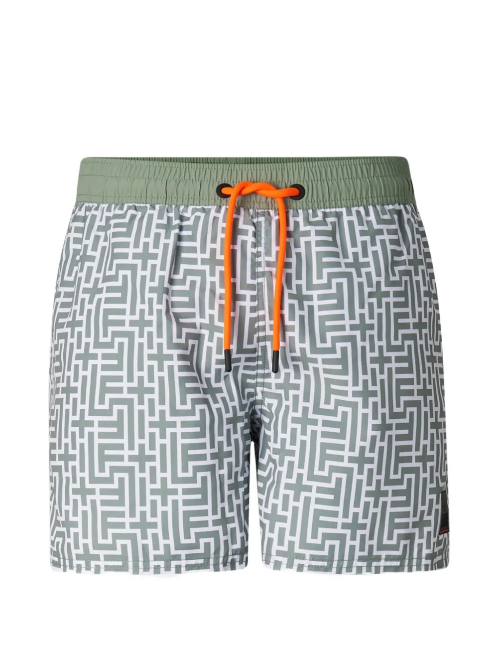 BOGNER FIRE+ICE short de bain Nelson à logo imprimé - Vert BOGNER FIRE+ICE short de bain Nelson à logo imprimé - Vert