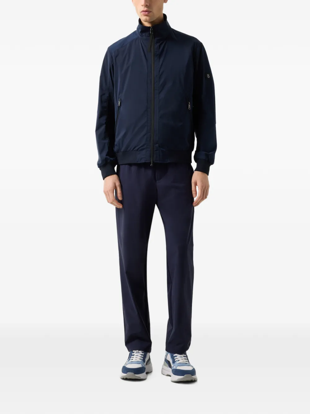 BOGNER Jonas zip-up jacket Blauw