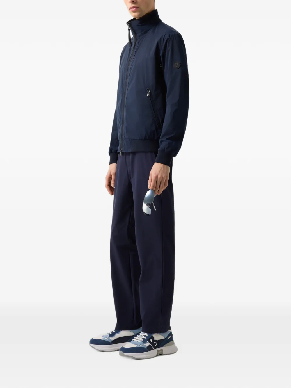 BOGNER Jonas zip-up jacket Blauw