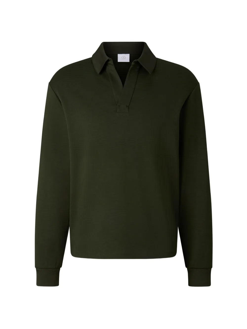 BOGNER Lionel polo-collar T-shirt Groen
