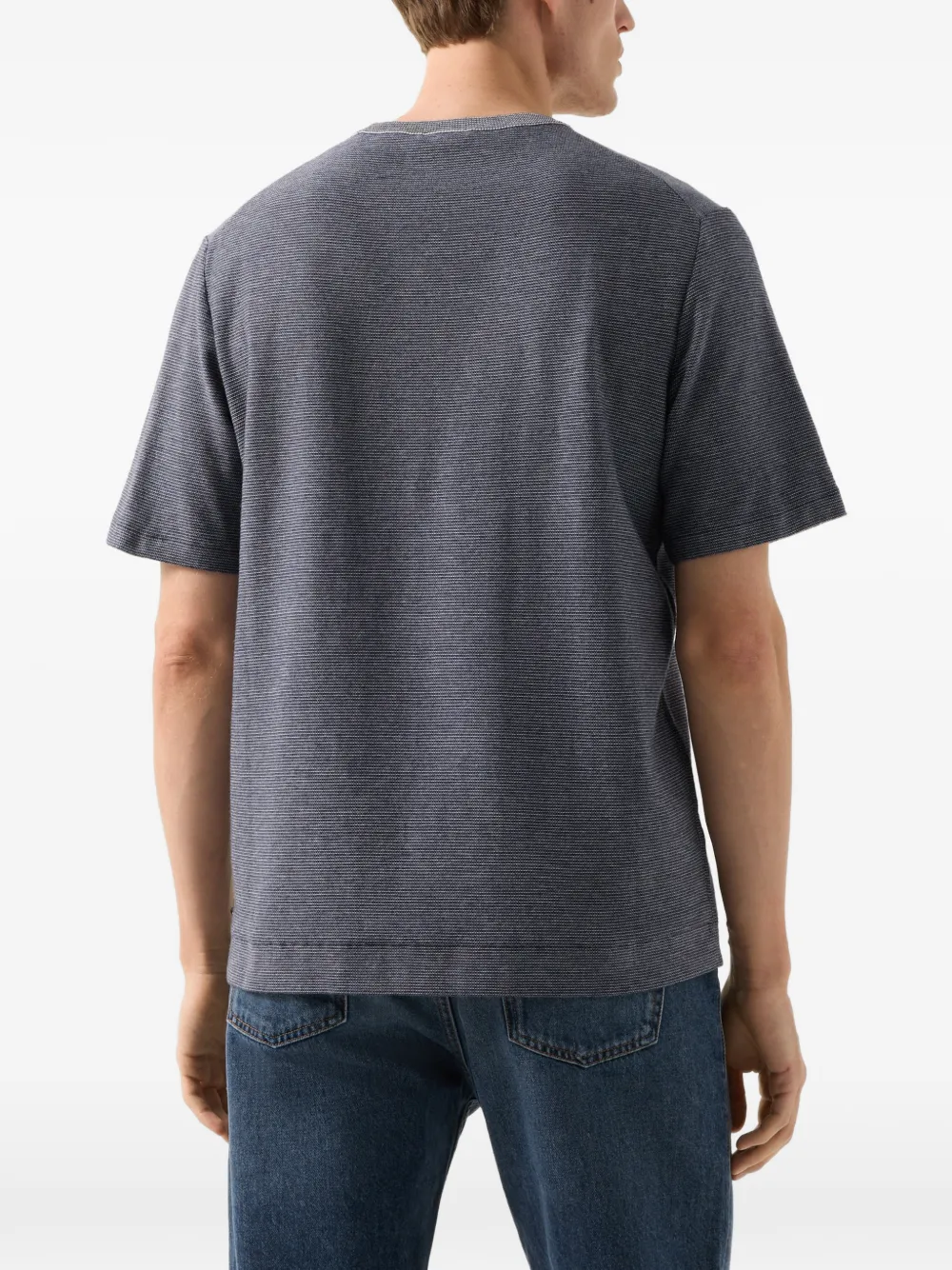 BOGNER Horton two-tone sweater Grijs