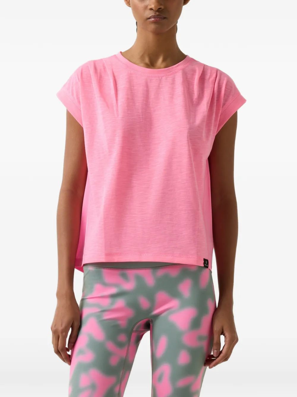 BOGNER FIRE+ICE Dahlia pleated T-shirt Roze