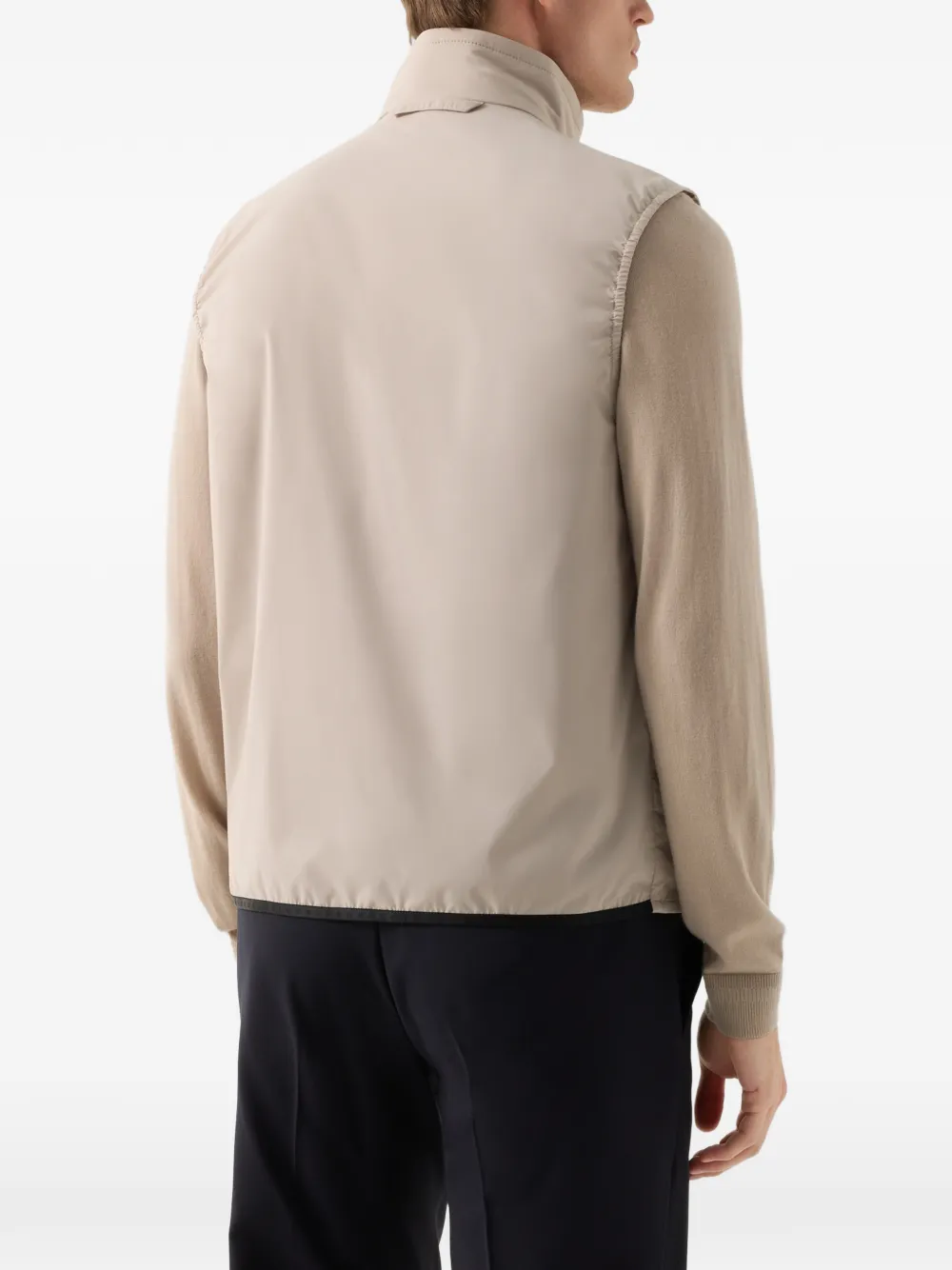 BOGNER Jonny high-neck gilet Beige