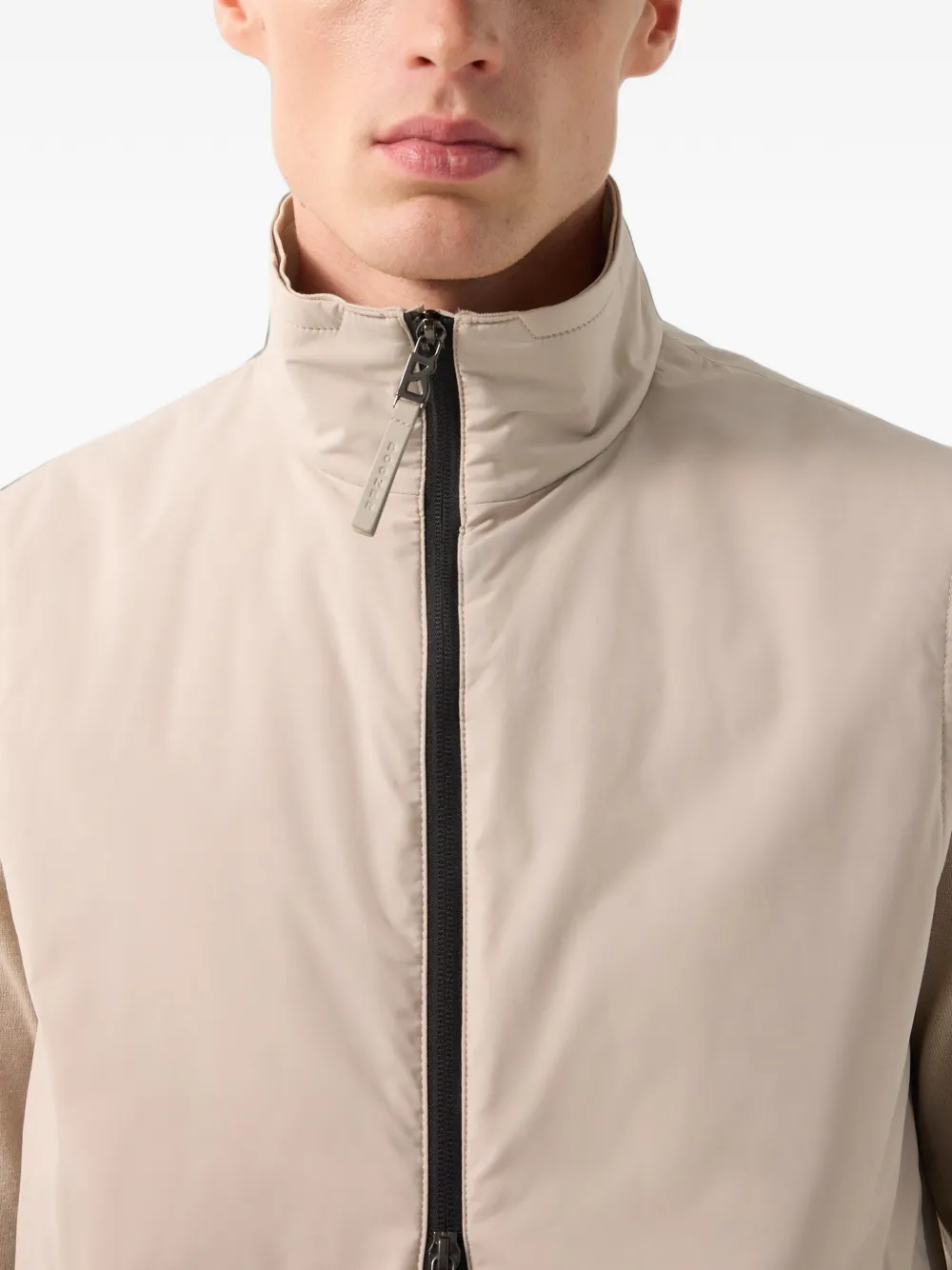 BOGNER Jonny high-neck gilet Beige