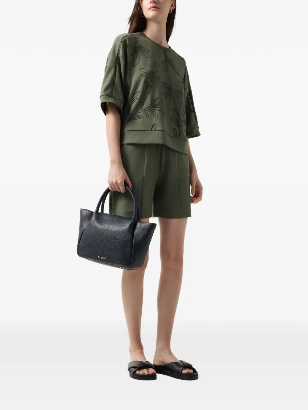 BOGNER Romi jersey shorts Groen