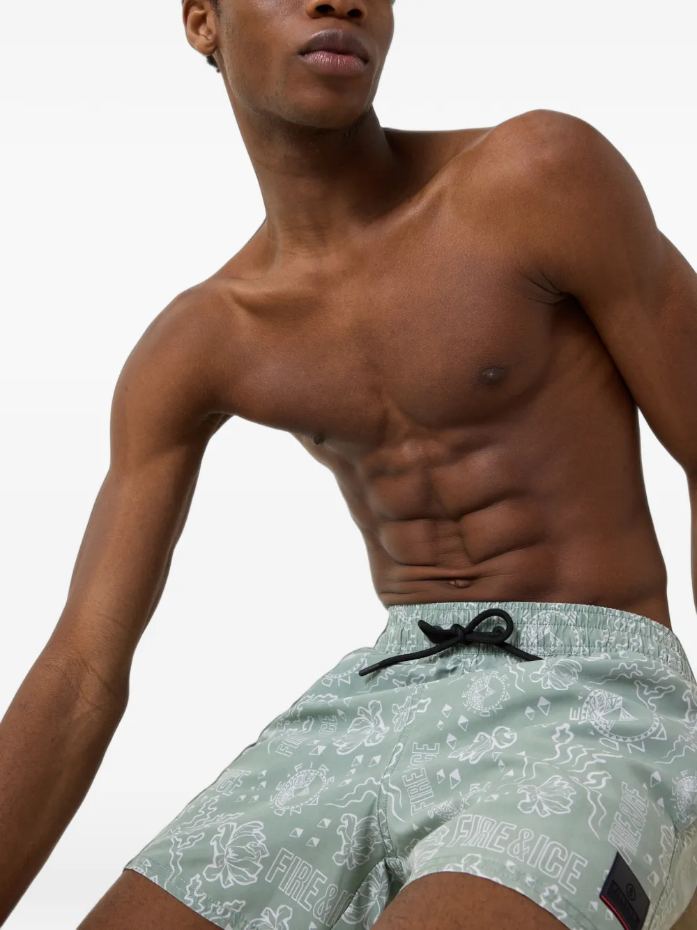 BOGNER FIRE+ICE Nelson swim shorts Groen